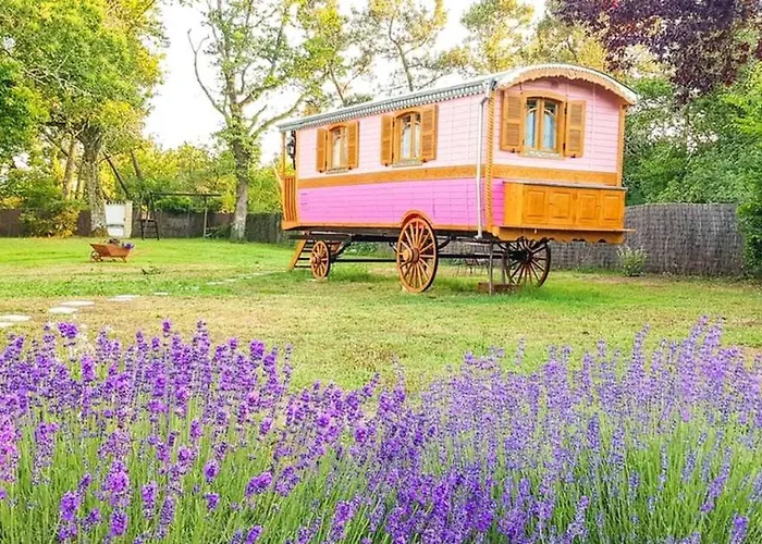 Cosy à Bussac-forêt Avec Piscine Partagée 15 M² Сasa de vacaciones